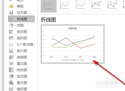 如何在word里建趋势图?