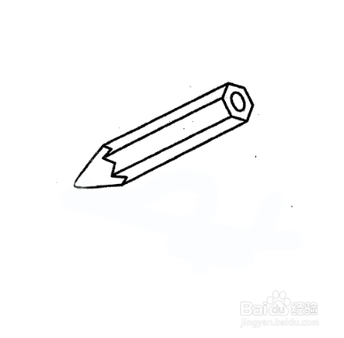 简笔画-如何画铅笔的简笔画