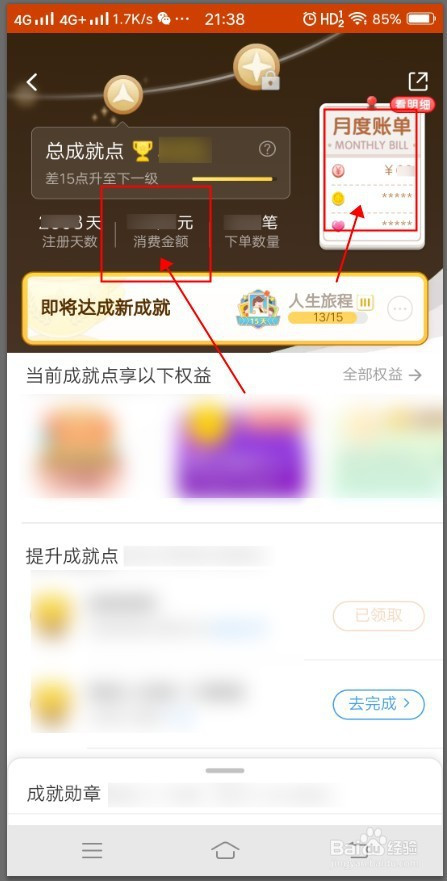 淘宝如何查看个人账户消费总额?