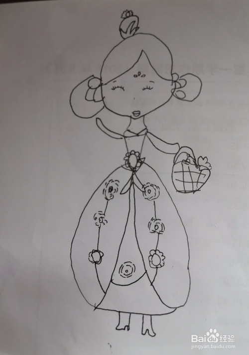 人鱼公主儿童画