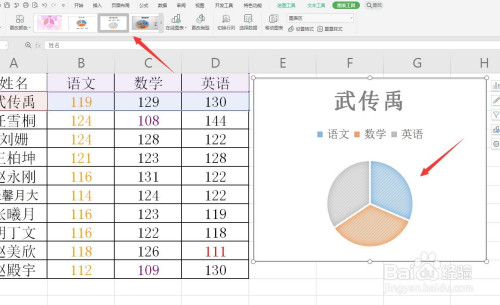 excel/wps表格怎么给将添加的图表模板删除?