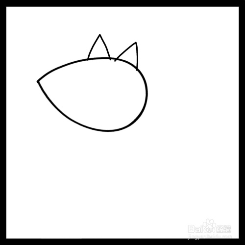 怎么画狐狸爸爸简笔画(小猪佩奇)