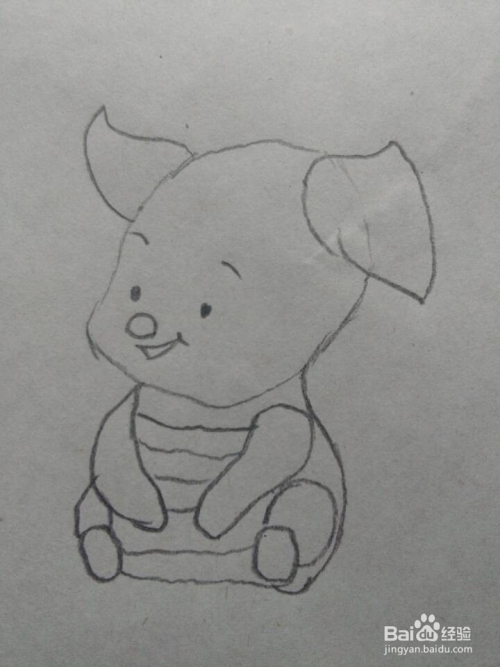 简笔画——快速画出卡通猪宝宝