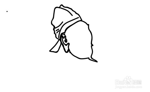 古代文人的简笔画