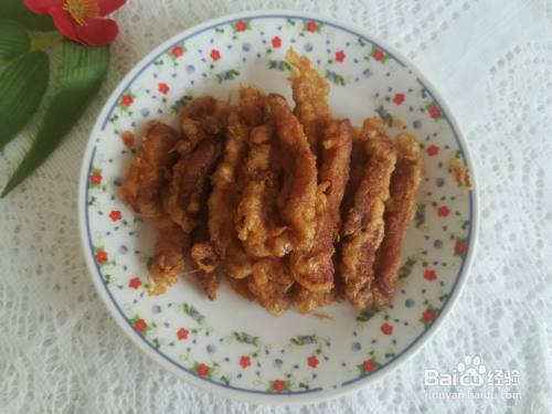 香酥肉条的做法