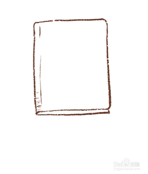 儿童简笔画笔记本的画法教程
