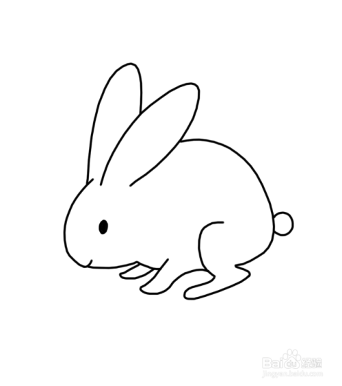 怎么画兔子的简笔画