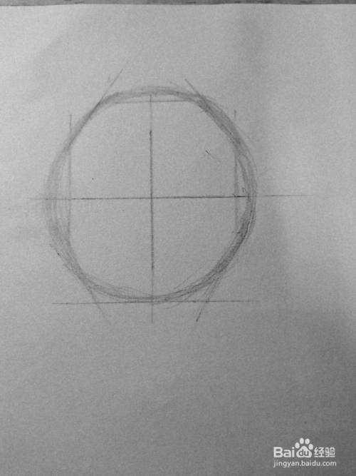 素描圆的画法详细步骤