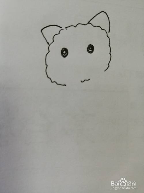 可爱的小猫怎么画