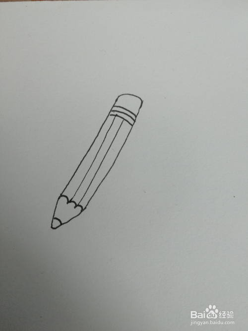 漫画技法如何画一个铅笔