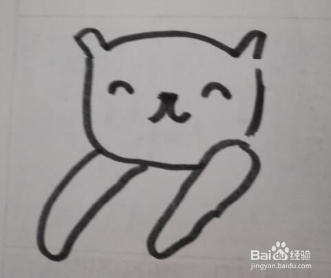 小猫的画法 小猫的简笔画