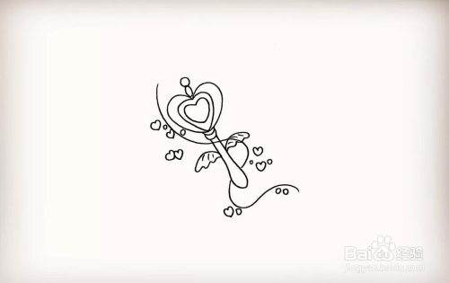 简笔画-魔法棒简笔画怎么画?
