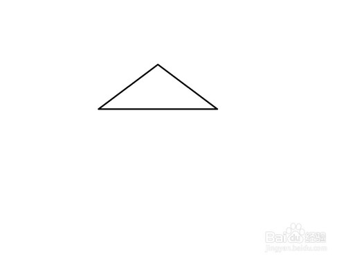 用三角形和长方形画房子的方法