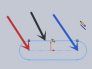 solidworks草图如何快速画长圆形