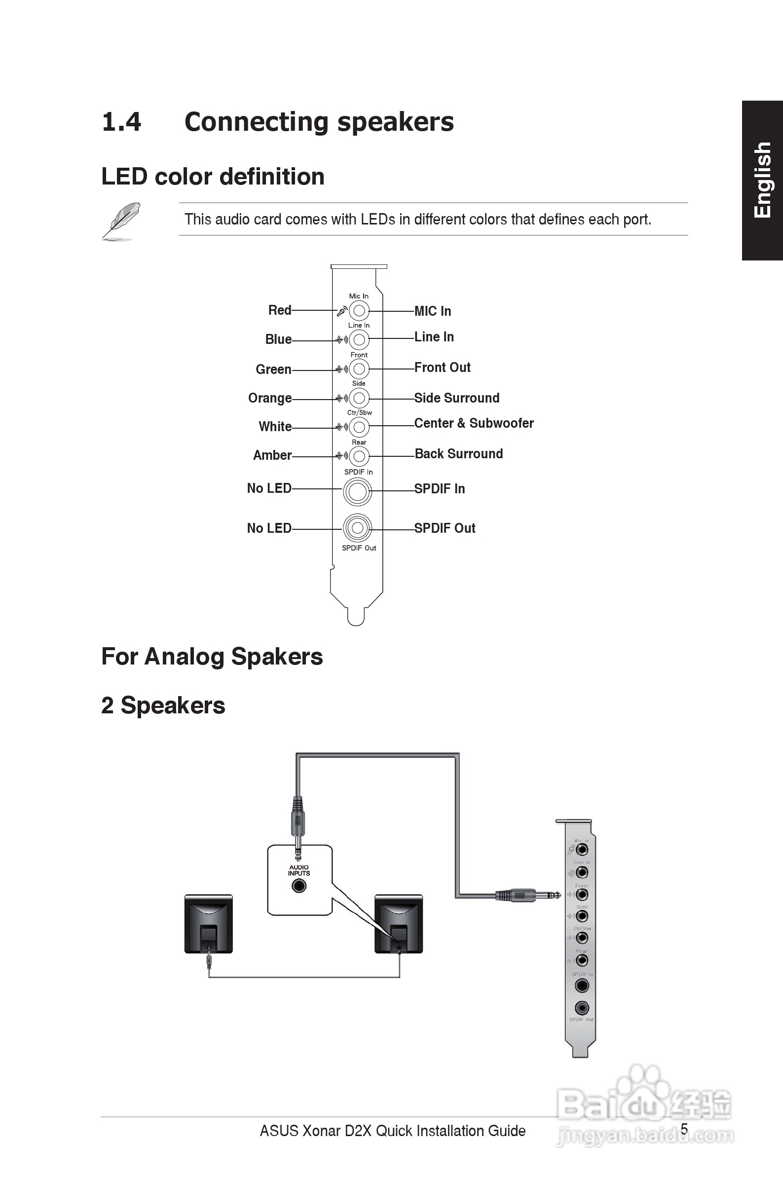 华硕xonar d2x声卡简体中文版说明书