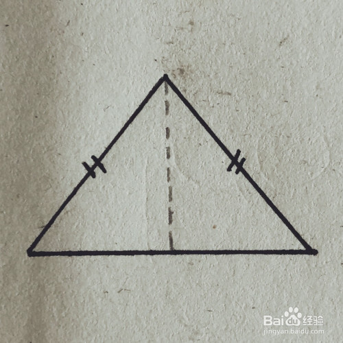 没有直角的等腰三角形怎么画