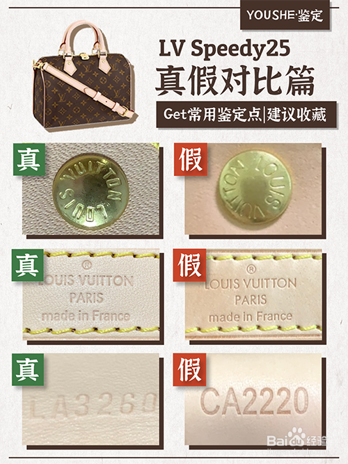 奢侈品鉴定|lv speedy25包包细节鉴定点揭秘