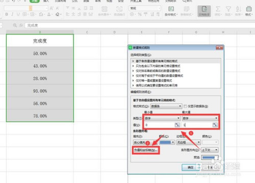 wps表格里怎么设置百分比-百度经验