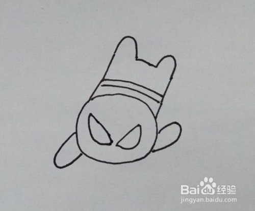 儿童简笔画:如何一步一步画蜘蛛侠