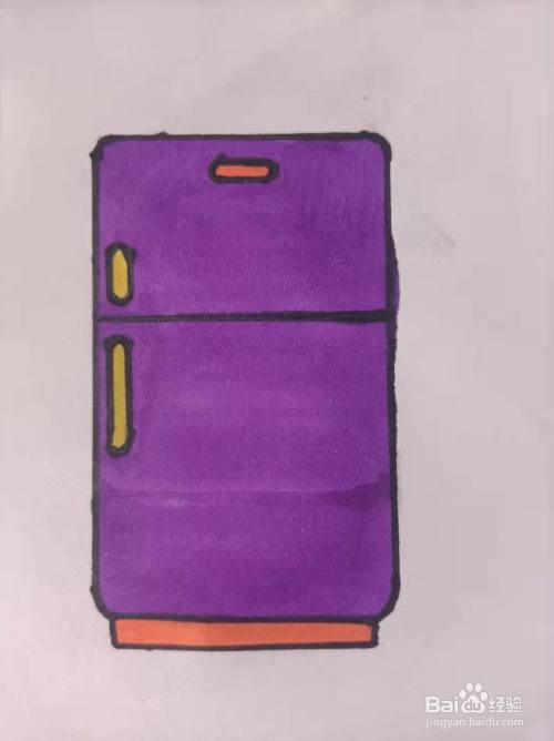 冰箱的简笔画怎么画?