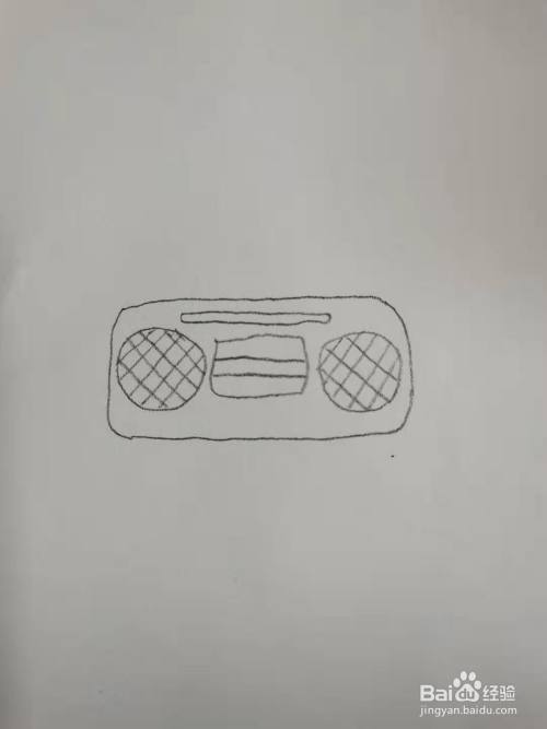 收音机怎么画
