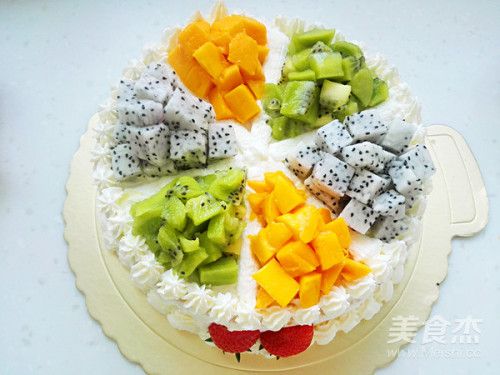 水果生日蛋糕(8寸)