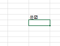 excel中在方框内打出符号"对"和"错