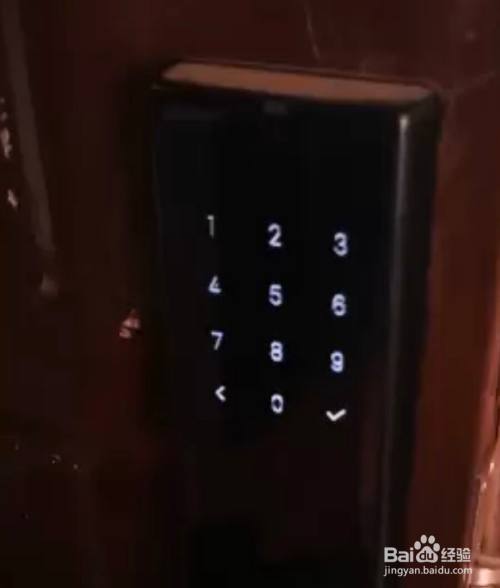 门的密码锁怎么设置新密码