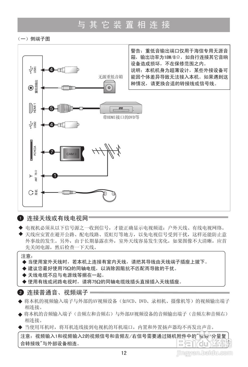 海信led55t36x3d液晶彩电使用说明书:[2]