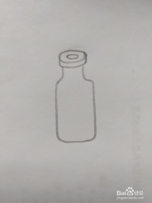 简笔画牛奶瓶画法10