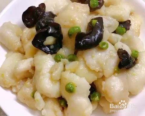 美食/营养 荤菜食材 龙利鱼 2条 水发黑木耳 1小把 速冻青豆 1小把