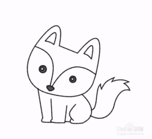 如何画狐狸?