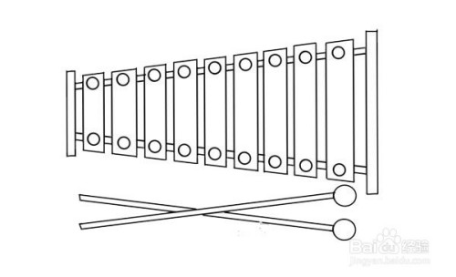 乐器的简笔画