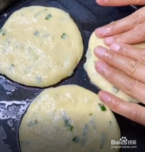 葱花鸡蛋饼制作方法