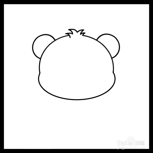 怎么画小熊猫简笔画(儿童简笔画)