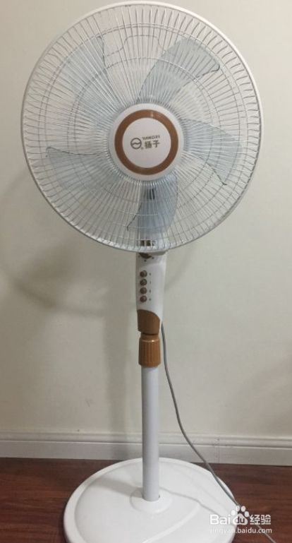 电风扇的安装方法