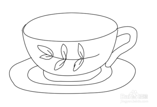 ps如何绘制喝茶杯子?