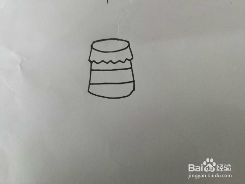 简笔画胡椒粉瓶