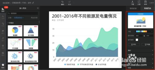 如何用镝数图表作出一张平滑的层叠面积图?