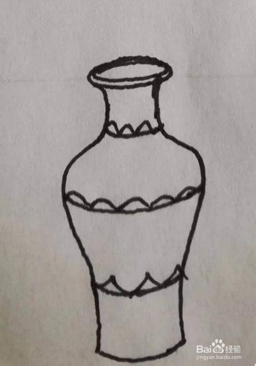 花瓶怎么画才好看