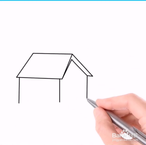 如何画房子?