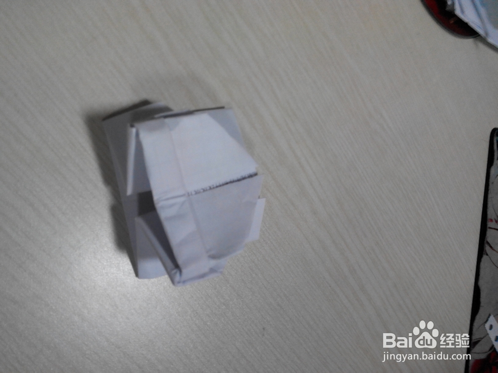 手工折纸——官帽的折法