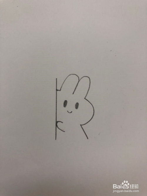 抖音10秒教你画简笔画—可爱的兔子