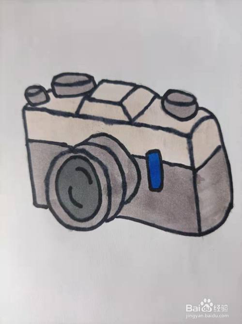 相机的简笔画怎么画?