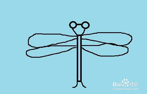 简笔画系列之怎样画小蜻蜓