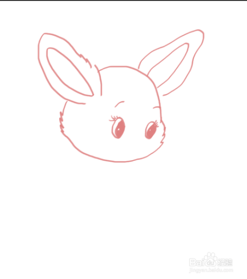 卡通兔子简笔画怎么画