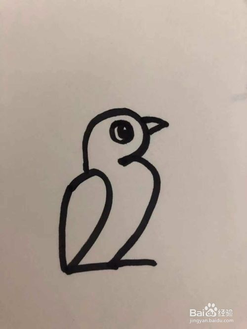 怎么画小鸟简单又好看;小鸟简笔画的画法