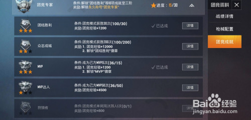 和平精英团竞专家称号怎么获得?