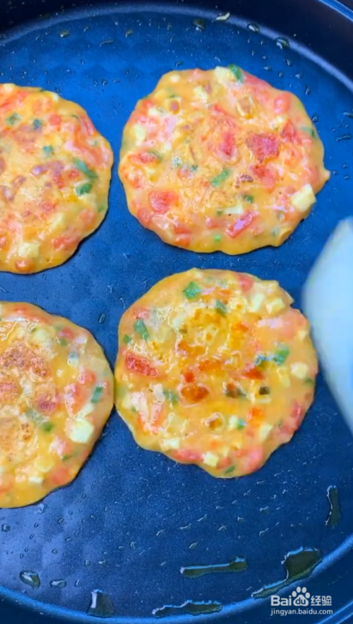 西红柿早餐饼如何制作?