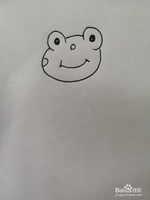 可爱的小青蛙怎么画